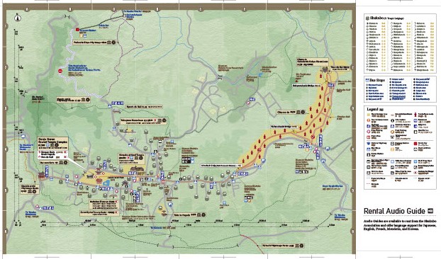 Map of Koyasan